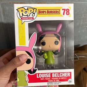 Funko Pop Bob's Burgers Figure with Pink and Green